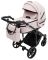 Коляска 2 в 1 Adamex Zico Eco Sa-15 рожевий пудра