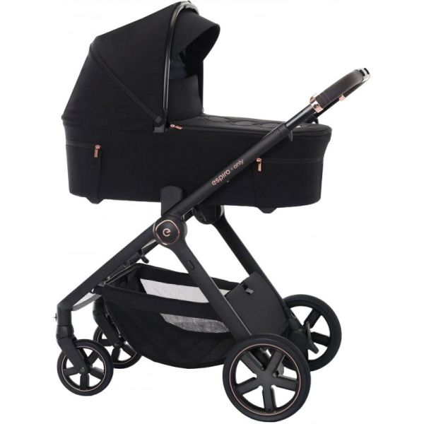 Коляска 2 в 1 Espiro Only 510 Stylish Black GEL