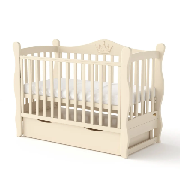 Дитяче ліжечко - диван Angelo Lux - 10 слонова кістка