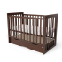 Дитяче ліжечко Angelo Lux -11 темний горіх