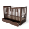 Дитяче ліжечко Angelo Lux -11 темний горіх