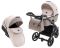 Коляска 2 в 1 Bair Bonita PS-160 бежевый / капучино