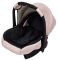 Автокресло Bair Carlo кожа 100% CP-02 розовый перламутр