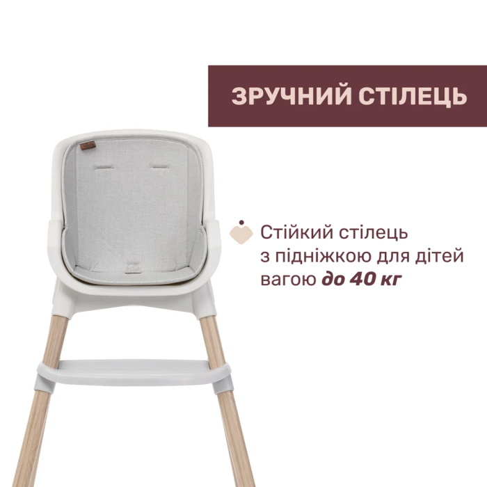 Стільчик для годування 3 в 1 Chicco Polly Zest Plus