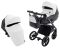 Коляска 2 в 1 Bair Kiwi Plus ECO BKP-51/15 білий / чорний