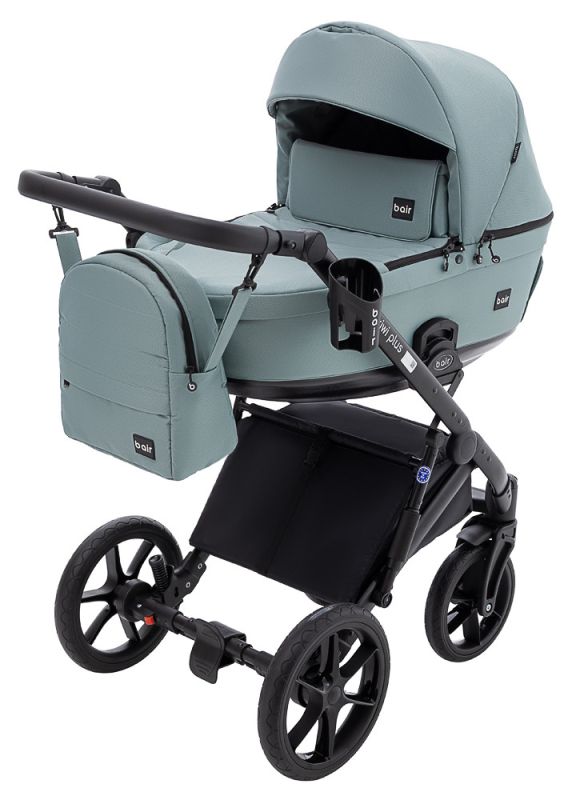 Коляска 2 в 1 Bair Kiwi Plus Soft BKP-028 нефрит