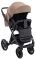 Коляска 2 в 1 Bair Kiwi Plus Soft BKP-857 темный капучино