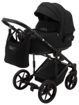 Коляска 2 в 1 Adamex Porto Light Tip TK-53 черный