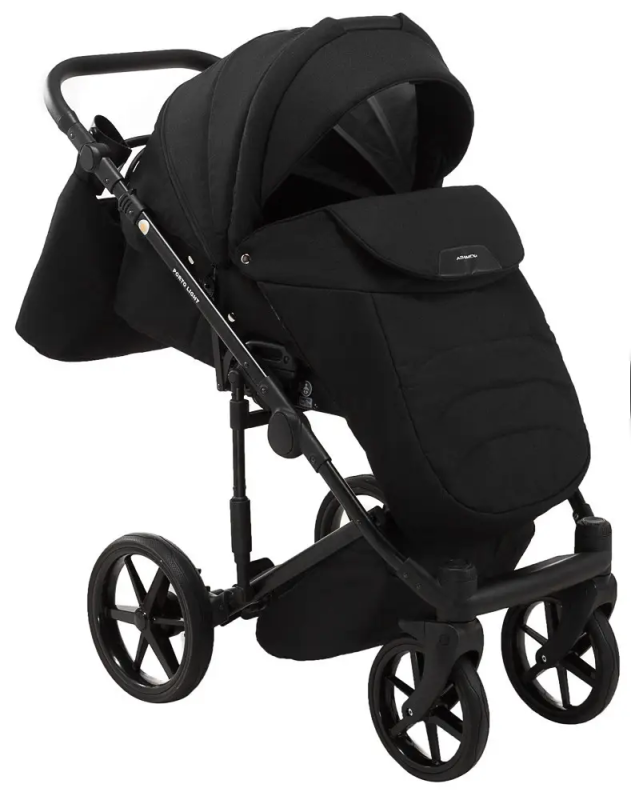 Коляска 2 в 1 Adamex Porto Light Tip TK-53 черный