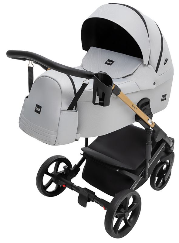 Коляска 2 в 1 Bair Onyx Soft OS-218 серый Коляска 2 в 1 Bair Onyx Soft OS-218 серый