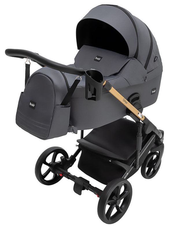Коляска 2 в 1 Bair Onyx Soft OS-219 графит Коляска 2 в 1 Bair Onyx Soft OS-219 графит