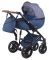 Коляска 2 в 1 Everflo Soft джинс-шкіра S-24 графіт джинс (з синім відливом) - темно-синя шкіра