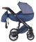 Коляска 2 в 1 Everflo Soft джинс-шкіра S-24 графіт джинс (з синім відливом) - темно-синя шкіра