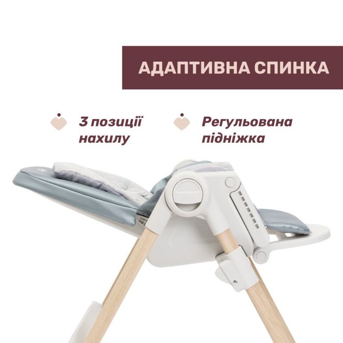 Стульчик для кормления Chicco Polly Armonia Greenery