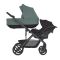 Коляска 2 в 1 для двійні Anex Modu Double Greeny