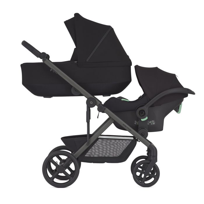 Коляска 2 в 1 для двійні Anex Modu Double Nighty