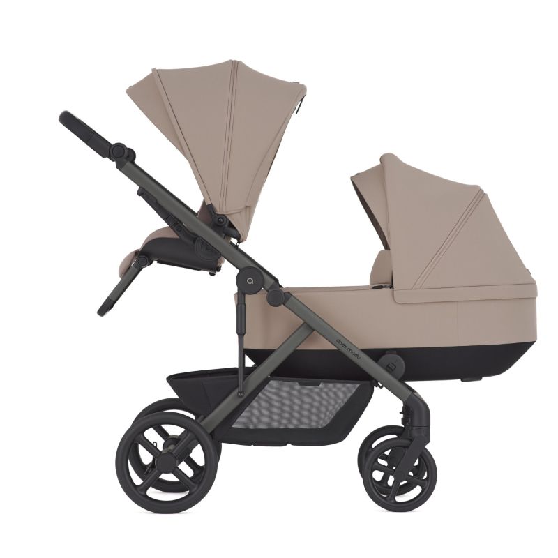 Коляска 2 в 1 для двойни Anex Modu Double Rooty