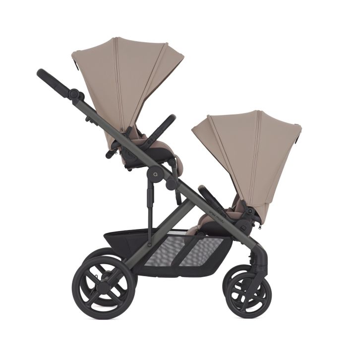 Коляска 2 в 1 для двійні Anex Modu Double Rooty