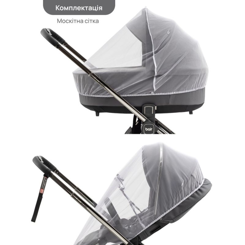 Коляска 2 в 1 Bair Pixel PL-04 зеленый