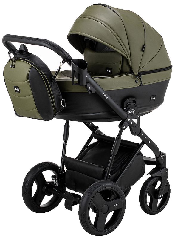 Коляска 2 в 1 Bair Play BP-11/69 хакі-чорний