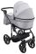 Коляска 2 в 1 Adamex Locco Tip TK-1 светло-серый