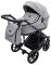 Коляска 2 в 1 Adamex Locco Tip TK-83 серый Коляска 2 в 1 Adamex Locco Tip TK-83 серый