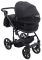 Коляска 2 в 1 Adamex Locco Lux TK-53 черный