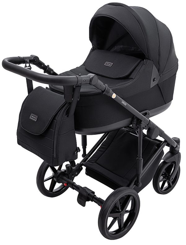 Коляска 2 в 1 Adamex Locco Lux TK-53 черный Коляска 2 в 1 Adamex Locco Lux TK-53 черный