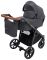Коляска 2 в 1 Bair Palermo BP-01 черный