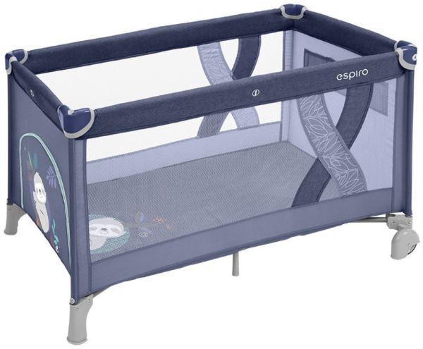 Кроватка - манеж Espiro Simple 03 Blue Кроватка - манеж Espiro Simple 03 Blue