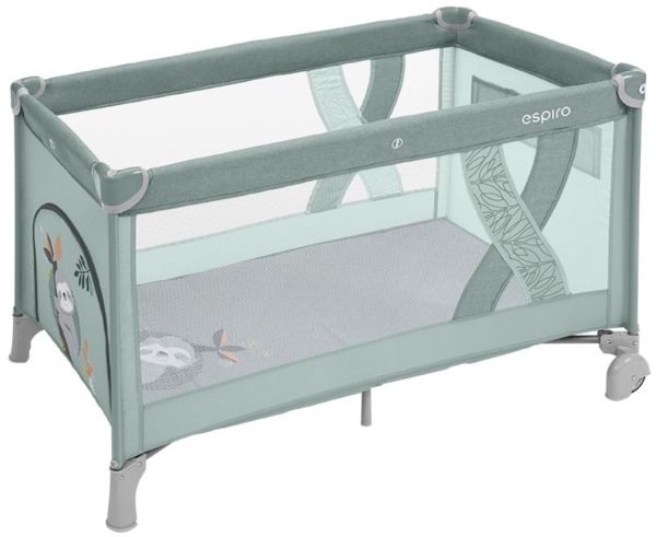 Кроватка - манеж Espiro Simple 04 Green Кроватка - манеж Espiro Simple 04 Green