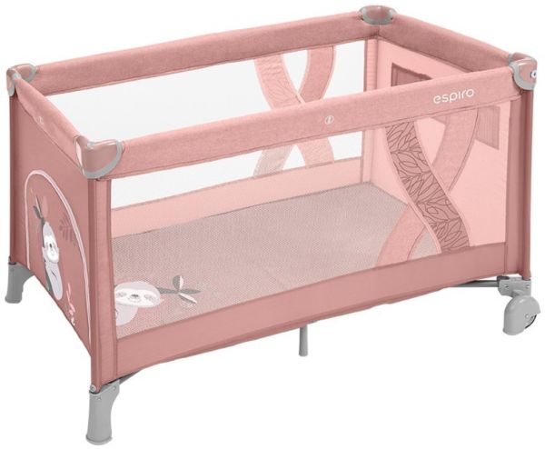 Кроватка - манеж Espiro Simple 08 Pink Кроватка - манеж Espiro Simple 08 Pink