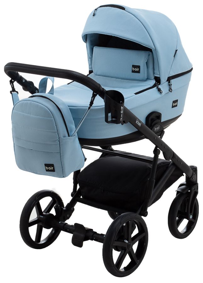 Коляска 2 в 1 Bair Kiwi Soft BKS-027 голубой