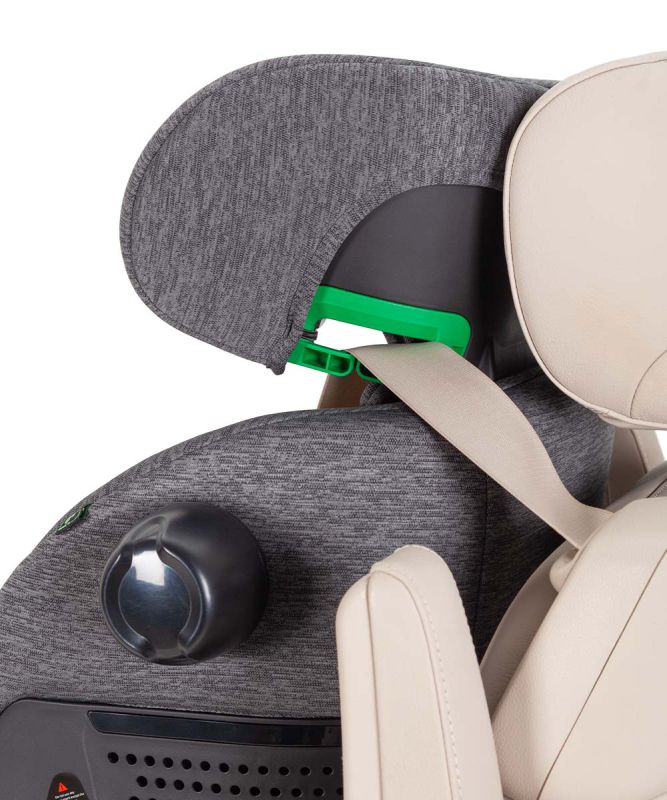 Автокресло CARRELLO Meteorit+ CRL-17515 Carbon Grey i-Size 40-150см ISOFIX с поворотом и опорной стойкой