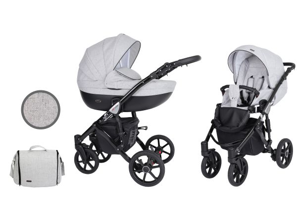 Коляска универсальная 2 в 1 Kunert Mila 15 Grey