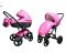 Коляска 2 в 1 Mikrus Onyx 60 малиновий