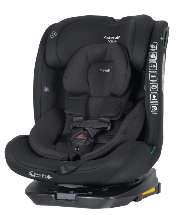 Автокрісло CARRELLO Asteroid i-Size CRL-17001 Space Black 40-150см ISOFIX з поворотом
