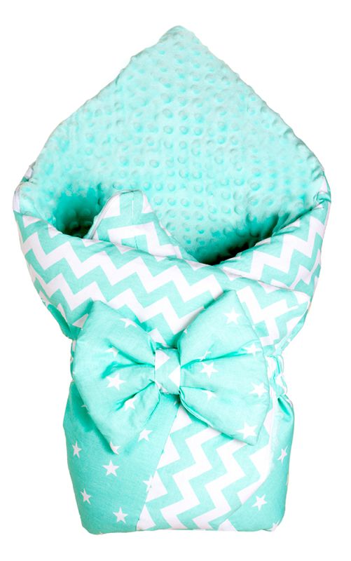 Конверт-плед Babyroom Dream DM-012 плюш бірюзовий