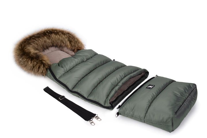 Зимний конверт Cottonmoose Combi 736/141/73/144 jungle green (хаки)