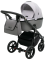 Коляска 2 в 1 Adamex Nola PS-79 светло-серый / серый Коляска 2 в 1 Adamex Nola PS-79 светло-серый / серый