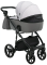 Коляска 2 в 1 Adamex Nola PS-79 светло-серый / серый Коляска 2 в 1 Adamex Nola PS-79 светло-серый / серый