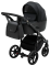Коляска 2 в 1 Adamex Nola PS-1 черный Коляска 2 в 1 Adamex Nola PS-1 черный