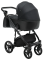Коляска 2 в 1 Adamex Nola PS-1 черный Коляска 2 в 1 Adamex Nola PS-1 черный