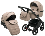 Коляска 2 в 1 Adamex Nola Eco SA-9 темний капучино