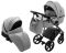Коляска 2 в 1 Bair Marcel кожа 100% BM-67 серый