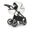 Коляска 2 в 1 Verdi Makan Black 01 Metalik White