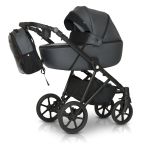 Коляска 2 в 1 Verdi Makan Black 02 Grey