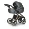 Коляска 2 в 1 Verdi Makan Elektro 07 Metalik Antracyt (медная рама)