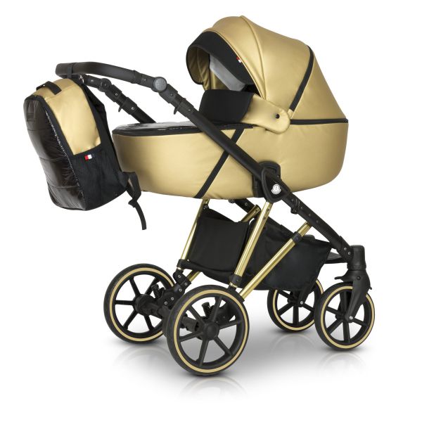 Коляска 2 в 1 Verdi Makan Elektro 10 New Gold (золота рама) Коляска 2 в 1 Verdi Makan Elektro 10 New Gold (золота рама)