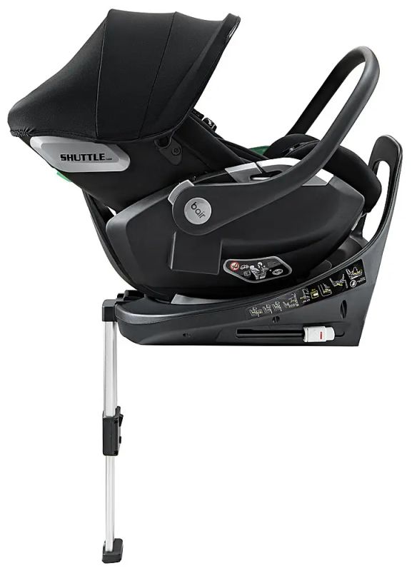 Автокресло Bair Shuttle with Relax Base 360 i-size Iso-fix SRB-01 Total Black